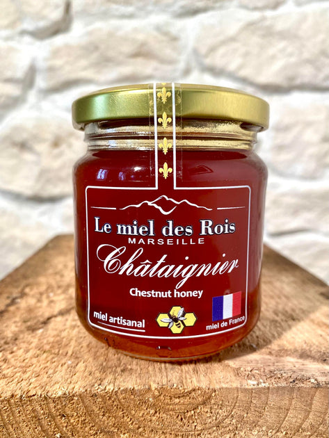 Miel de Châtaignier, récolté en Ardèche ou dans la Drôme mois de juin