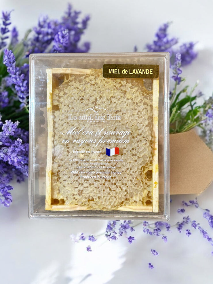 Miel cru de Lavande  de Provence en mini rayons prémium