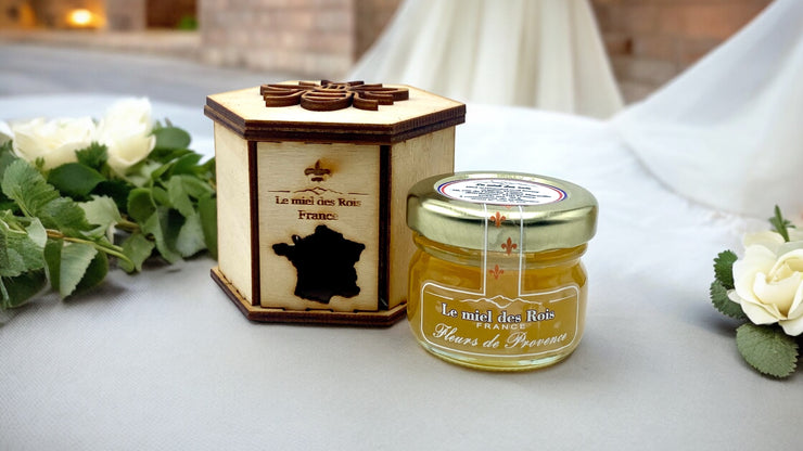 Mini gift box + mini honey pot/Provence