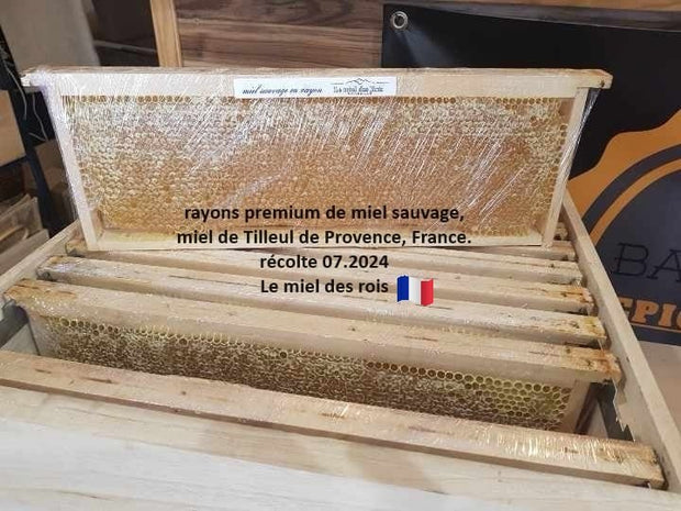 Raw honey on the shelf / Provence 
